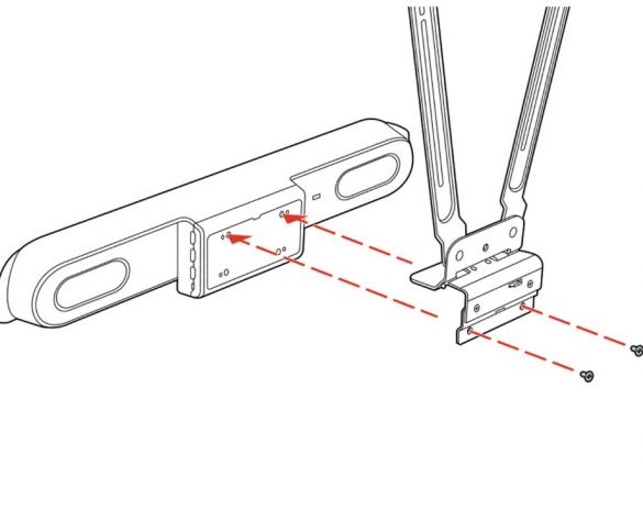 Poly Studio X52/V52 VESA Halterungskit