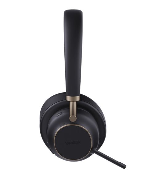 Yealink BH76 Plus Teams Headset inkl. Ladestation USB-C/A black