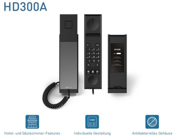 Snom HD300A Tischtelefon analog