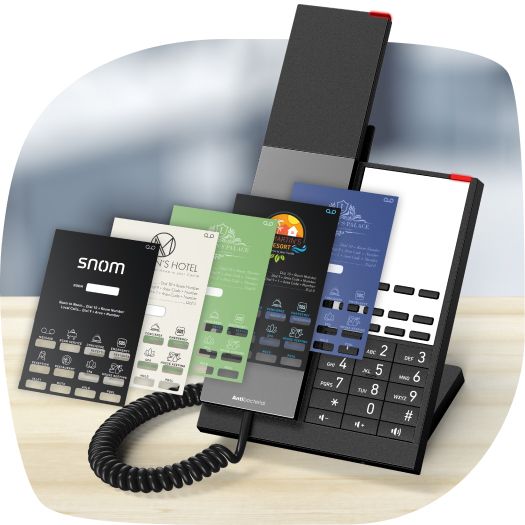 Snom HD350A Tischtelefon analog