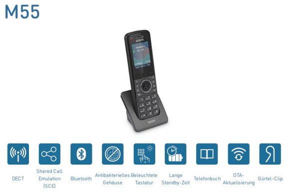 Snom M55 DECT Mobilteil