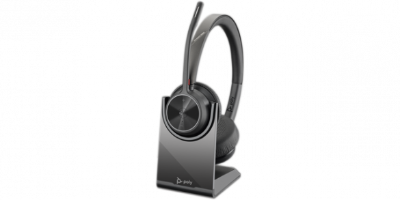Poly Voyager 4320 UC-M BT USB-A Headset inkl. Ladestation