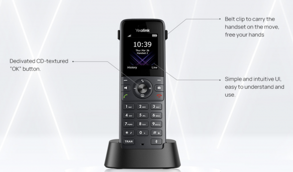 Yealink W74H DECT Einzelmobilteil